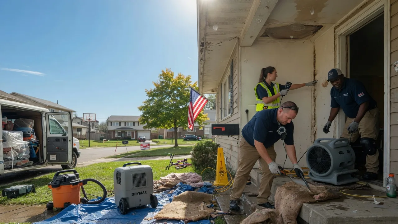 Water Damage Restoration in Mason, OH near me